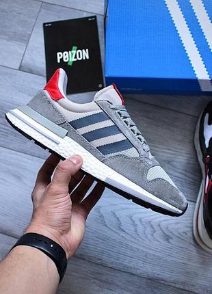 Кроссовки adidas zx 500 grey