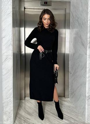 Платье с интригующим разрезом, яна