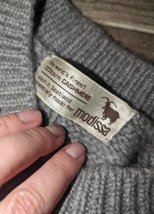 Кашемировый свитер шотландия modissa3 фото