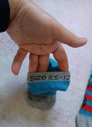 Шкарпетки дитячі демісезонні зі спайдерменом подвійний трикотаж розмір 8,5-12 (25-29)3 фото