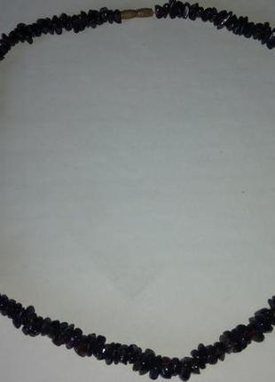 Ожерелье из граната ссср10 фото