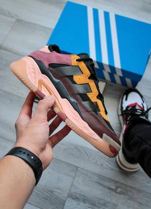 Кроссовки adidas niteball orange