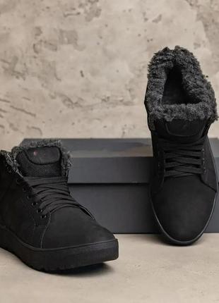 Мужские зимние кожаные ботинки e-series4 фото