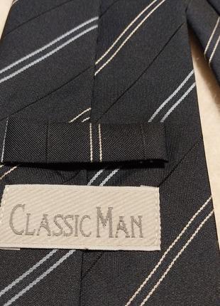 Качественный стильный брендовый галстук classic man7 фото