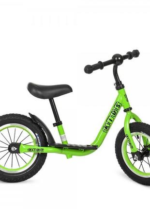 Дитячий беговел profi kids m-4067a-2 12 дюймів зелений