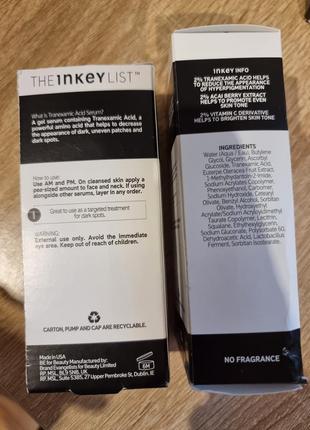 The inkey list tranexamic acid serum7 фото