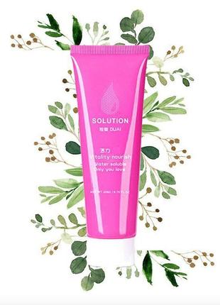 Лубрикант анальный ультра скользящий 60ml duai, лубрикант возбуждающий и согревающий, гель смазка для секса