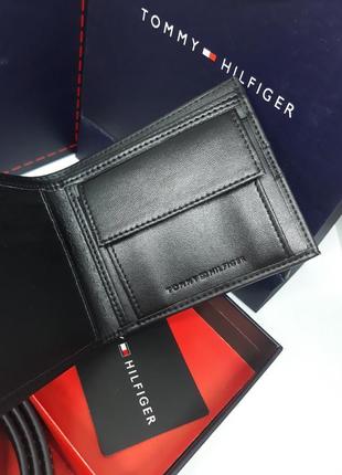 Ремень + кошелек Tommy hilfiger набор на подарок мужской3 фото