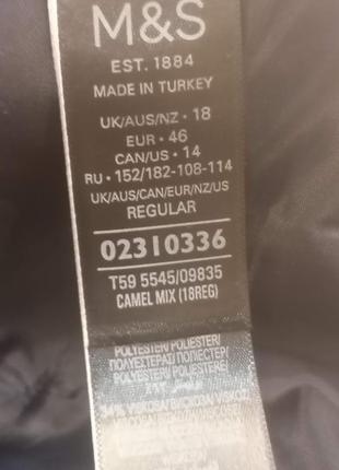 Стильные брюки/брюки в клетку marks and spencer. англия.7 фото