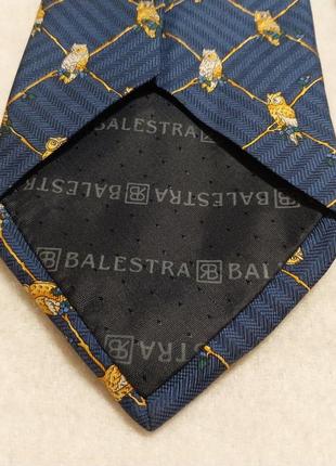 Высококачественный брендовый стильный итальянский галстук renato balestra4 фото