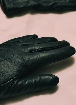 Кожаные перчатки  от  marks & spencer8 фото