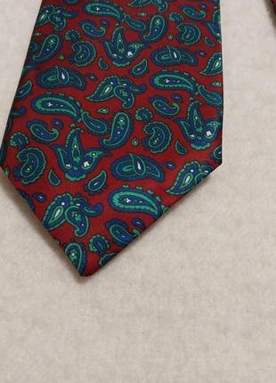 Високоякісна стильна брендова краватка misto seta made in italy 🇮🇹5 фото