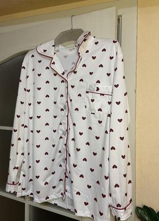 Пижама с красными сердечками5 фото