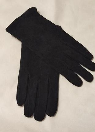 Женские  замшевые перчатки  от  only9 фото