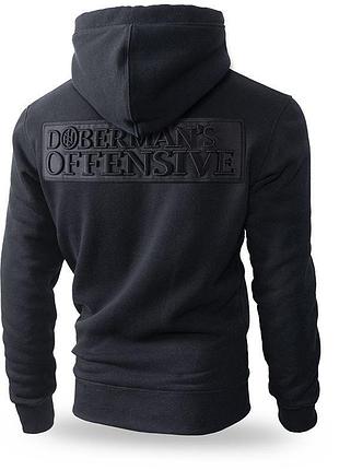 Толстовка мужская dobermans aggressive premium offensive черная