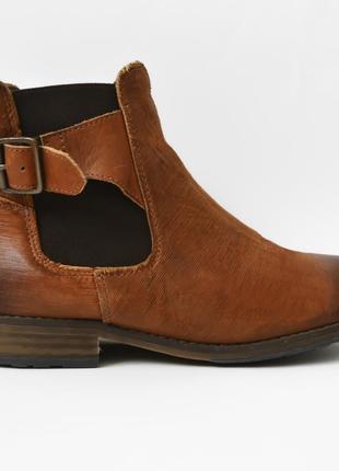Брендовые кожаные ботинки челси mustang2 фото