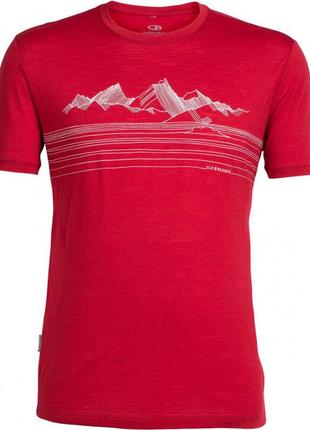 Футболка icebreaker tech lite ss approach crewe t-shirt