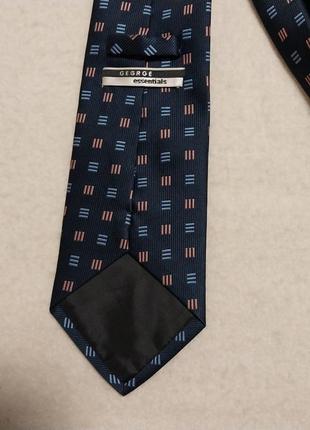 Качественный стильный брендовый галстук george4 фото