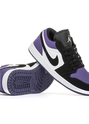 Nike jordan 1 retro low violet