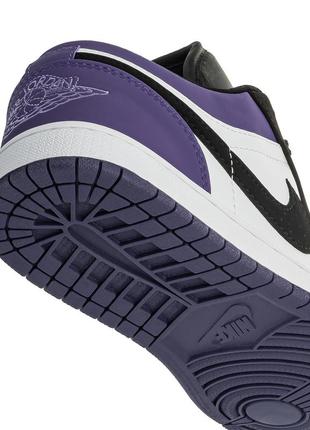 Nike jordan 1 retro low violet7 фото