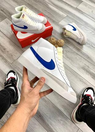 Кроссовки nike blazer white