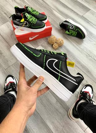 Кросівки nike air force 1 worldwidi black5 фото