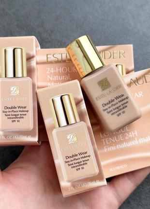 Стійкий тональний крем spf 10 estée lauder double wear stay-in-place.3 фото