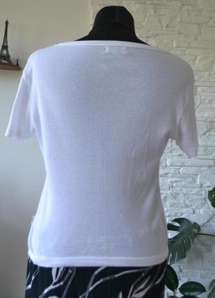 Бaзовая белая футболка от бренда jolina|paris💄 🗼4 фото