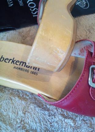 Комфортні і красиві сабо жіночі ортопедичні berkemann hamburg 00110-2228 фото