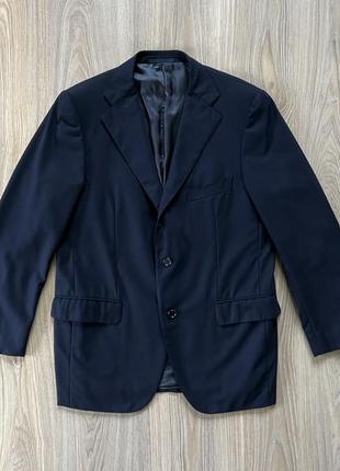 Мужской винтажный классический пиджак из шерсти мериноса raffaele caruso loro piana1 фото