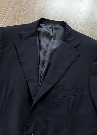 Мужской винтажный классический пиджак из шерсти мериноса raffaele caruso loro piana4 фото