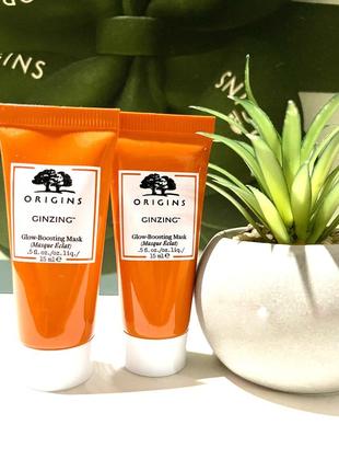 Маска для обличчя origins ginzing™ glow-boosting mask3 фото