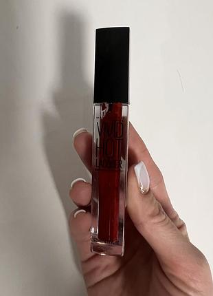 Блиск для губ maybelline color sensational vivid hot lacquer1 фото