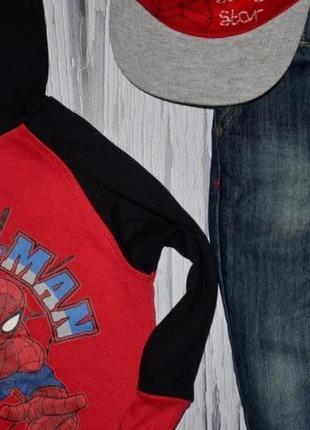 3 г фирменная кофта батник кенгурушка толстовка marvel spider man человек паук