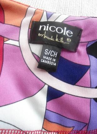 Nicole miller платье в стиле pucci р 446 фото