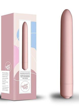 Мини-вибратор sugarboo sugar blush, 10 уровней интенсивности 4
