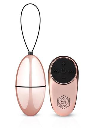 Виброяйцо rosy gold - nouveau vibrating egg feromon