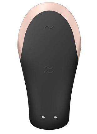 Смарт-вибратор для пар satisfyer double love (black) 4