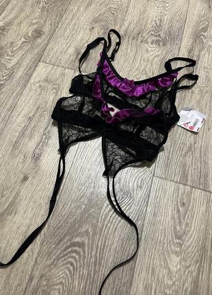 Шикарный комплект кружевное бра и боди ann summers4 фото