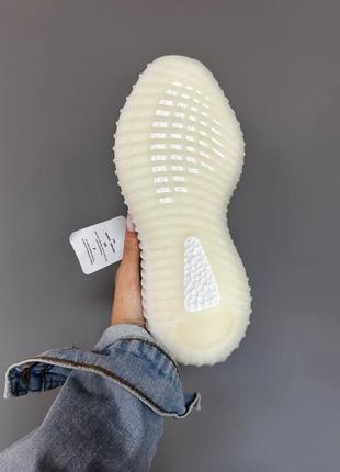 Кроссовки adidas yeezy boost 350 "cloud white” premium8 фото