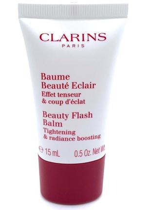 Крем-бальзам-маска миттєвої дії clarins beauty flash balm