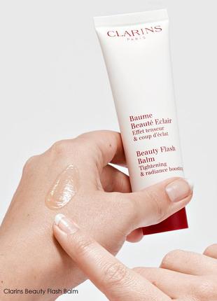 Крем-бальзам-маска мгновенного действия clarins beauty flash balm2 фото