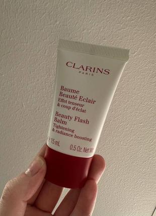 Крем-бальзам-маска мгновенного действия clarins beauty flash balm3 фото