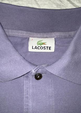 Мужская футболка поло-тениска lacoste3 фото