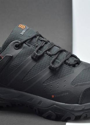 Чоловічі зимові термо кросівки сірі baas 74202