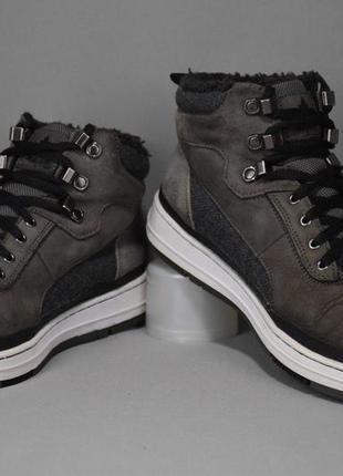 Play hard ботинки кроссовки мужские зимние кожа мех. оригинал. 41 р./26 см.