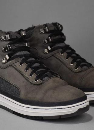 Play hard ботинки кроссовки мужские зимние кожа мех. оригинал. 41 р./26 см.