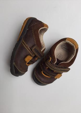 Туфли кларкс clarks р.19 стелька 11,5см кожа1 фото