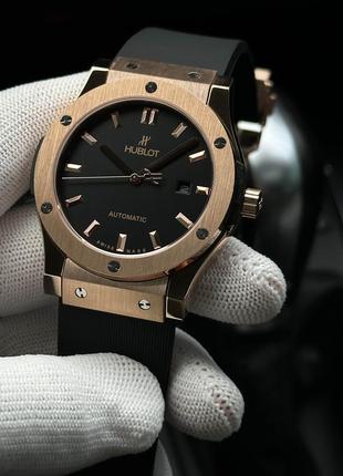 Швейцарские часы hublot classic fusion gold