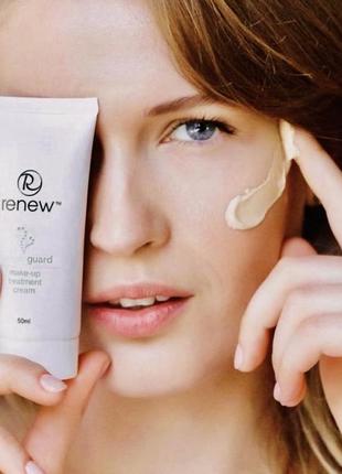 Renew propioguard make-up treatment cream.ренью тонуючий крем для проблемної шкіри обличчя.розлив від 20g2 фото